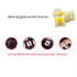 Blauwe keycap set met lichtdoorlatende basis – stijlvol en duurzaam voor mechanische keyboards